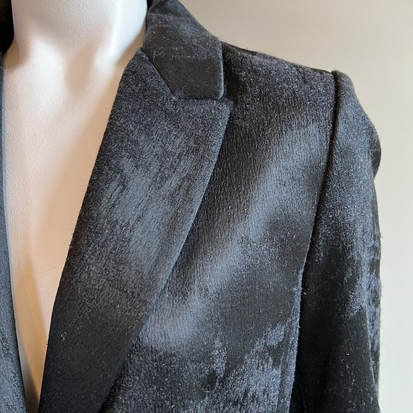 Elie Tahari Textured Black Suit Blazer 10 - Picture 3 of 14